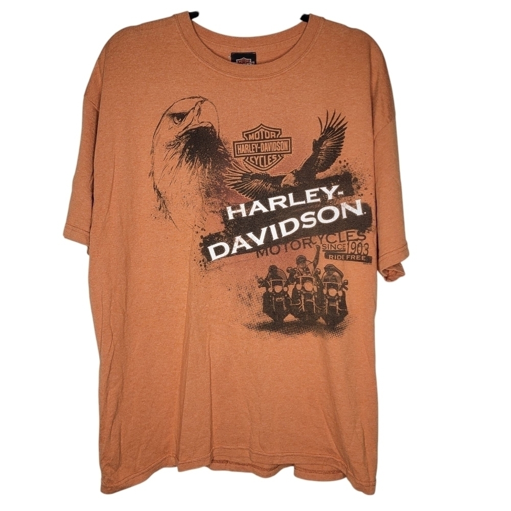 Harley-Davidson Motorcycles Graceland Memphis Tennessee T-Shirt Size XL